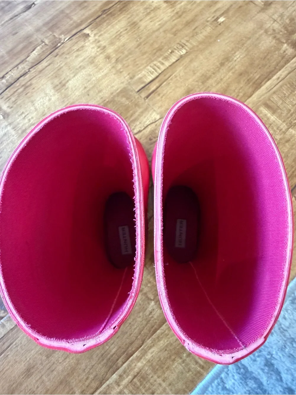 Hunter Big Kids Original Rain Boots - Bright Pink